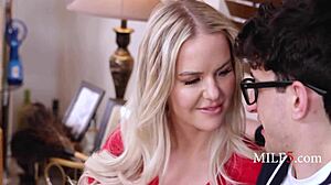 Family portraiture threesome with slimthick vic milf and big ass nerd action