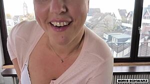 I Feel So Passionate When Boris Schwarz Pounds My Ass In This Homemade Blonde Encounter