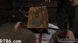 Crazy Thraldom Porn With Rough Doggystyle Fucking