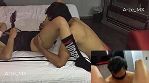 the verification video for xvideos with my mexican girlfriend in hotel turns into homemade pov doggystyle sex without condom on cam2