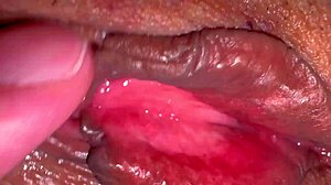 amateur pink pussy looks fresh 275 days post-virginity loss in close-up homemade clip