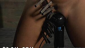 i'm this goluptious black sweetie babe who likes her vibrator during masturbation with ebony fetish toys and blowjob