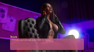 Big step mom with massive tits and ass performs blowjob on my cock in the bathroom during taboo mommy encounter.