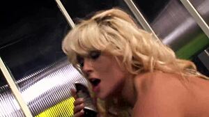 Blonde Milf Mel Rook Fucked Hard By Paul Chaplin In Fishnets And Heels