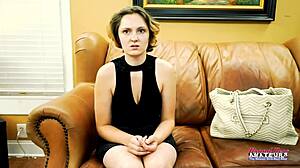 hey brunette hottie nikki p, wanna suck that cock before getting your wet pussy and ass fucked?