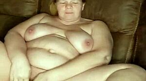 Moaning milf screams during creampie fuck in pink thong