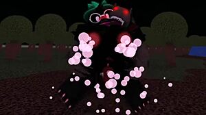 Whorblox Ralsei gets intense furry fucking action