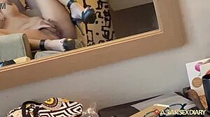 intriguing foreigner with monster cock pounds small tit filipina teen 18+ pussy in hotel