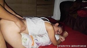 Gozei Na Cara Da Vagabunda Depois De Foder Bem Forte A Cachorra De 4!