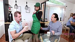 Hey, welcome to our wild mmf outdoor fun with petite indian milf Cassie Del Isla getting pounded?