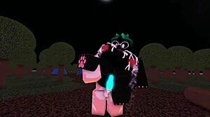 Whorblox Ralsei gets intense furry fucking action
