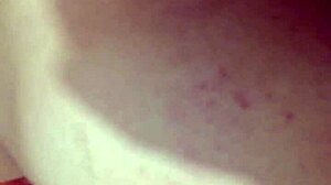 Girlfriend bent over in doggystyle