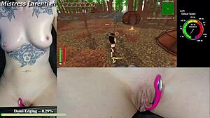 Why Does Twitch Egirl Play Tropical Monster Girls With Cum On Shaved Tight Pussy And Dripping Wet Lips?