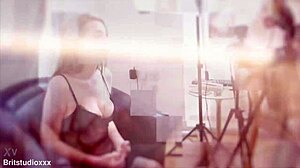 Whoa, this student takes a hard fuck and ends up covered in massive cum load