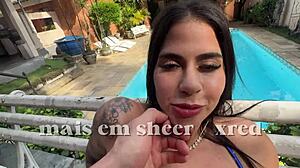 dei pro meu amigo pirocudo na quintal correndo risco nos vizinhos verem