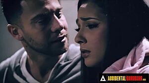 oh man, these sex addicted girls just bang the newcomer in wild group orgy together!