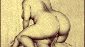 Vintage erotic drawings collection