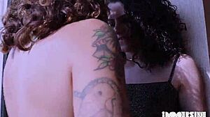 I love watching these two hairy lesbians kiss and use toys until squirting everywhere