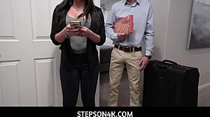 Stepson Pounds Curvy Stepmom In Intense Big Ass Encounter