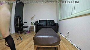 Violet coxxx handles casting interview leading to creampie 4