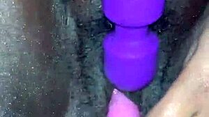 i cant believe this creamy ebony orgasm hit me so hard with toys as an amateur teen black wife... wow