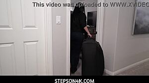 Stepson Pounds Curvy Stepmom In Intense Big Ass Encounter