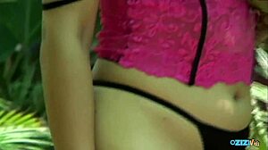 Want to ride double cocks with scorching hot latina in wild threesome?