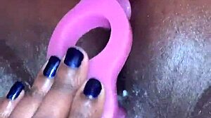 i cant believe this creamy ebony orgasm hit me so hard with toys as an amateur teen black wife... wow