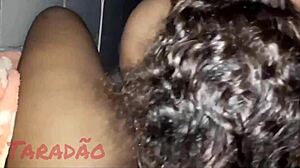 As a cuckold, I watch the bbw latina with big natural tits get used in homemade action