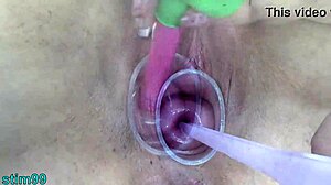 Milf Lesbians Dominate Cervix And Urethral Penetration With Kinky Toys