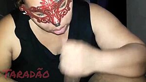 As a cuckold, I watch the bbw latina with big natural tits get used in homemade action