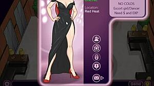 Why did I hire this amazing redhead from the nightclub? She's dancing so hot!