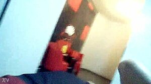 hey check out this fun mirror moment with a mexican teen at the hotel 😊