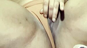 make her wet pussy squirt through ripped panties