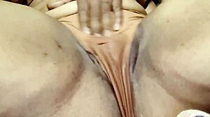 make her wet pussy squirt through ripped panties