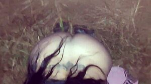 Amateur couple in hardcore group sex licks cum covered dick after creampie in girlfriend's pussy.