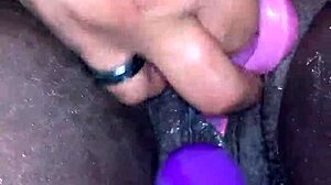 i cant believe this creamy ebony orgasm hit me so hard with toys as an amateur teen black wife... wow