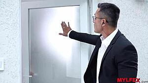 European Milf Pays Back Husbands Money Laundering with Rough Anal Cowgirl Riding and Gaping Punishment?