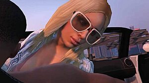 I remember playing GTA 5 when Franklin picks up a hooker for some quick car service in the game.