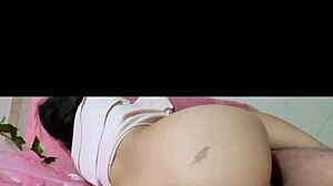 Encounter With My Ex Leads To Intense Sex Session With Big Ass Latina Brunette In Bathroom And Bedroom