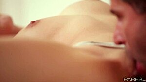 bernice stars in loft love from babes in a cozy setting