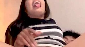 Colombian milf bent over for hard doggystyle pounding by lover in bedroom.