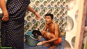 stepmom controls stepson like a servant in family taboo sex scenarios