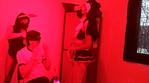 We danced an erotic dance for an effeminate man and in the end he almost decided to have sex with us both