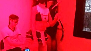 We danced an erotic dance for an effeminate man and in the end he almost decided to have sex with us both