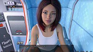 Stranded in Space 106 - Picking a Girl for Threesome with Curvy Girl Next Door