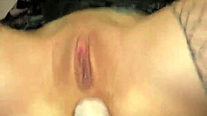 4k pov hot teen 18+age witch rides huge 11inch dildo in fishnets for solo female orgasm