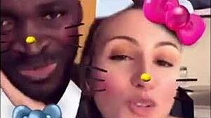 check out these dirty and sexy clips featuring my big black cock lover flashing