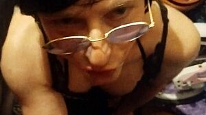 this is how i feel fucking a bold beauty transsexual slut in the face during amateur crossdressing one on one.