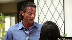 Sweet Stepdaughter Fucked In Missionary And Spooning With Jizz On Small Tits In Taboo Roleplay Fantasy Full Movie.